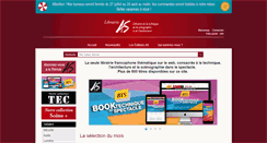 Desktop Screenshot of librairie-as.com